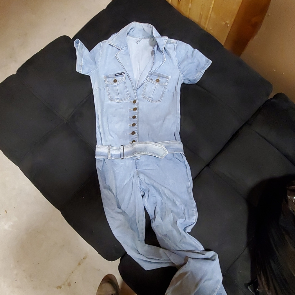 Frankie B denim jumpsuit